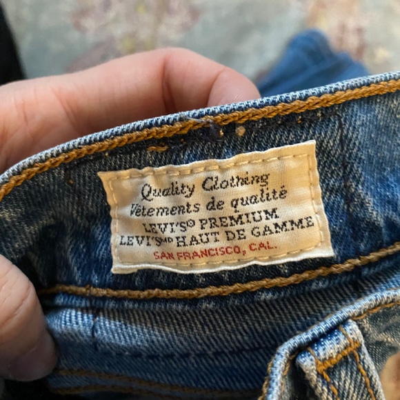 Size 25 Levi’s jeans wedgie - Picture 5 of 6